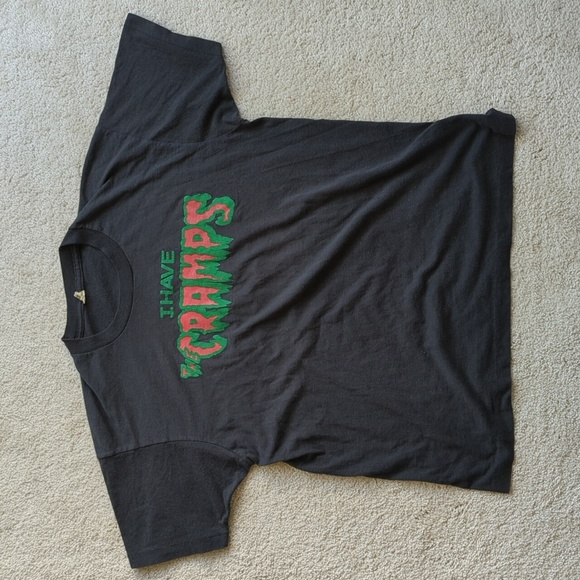 Screen Stars Other - *SOLD* "I Have" The Cramps Band Stay Sick Enigma Tee Vintage 1980s XL